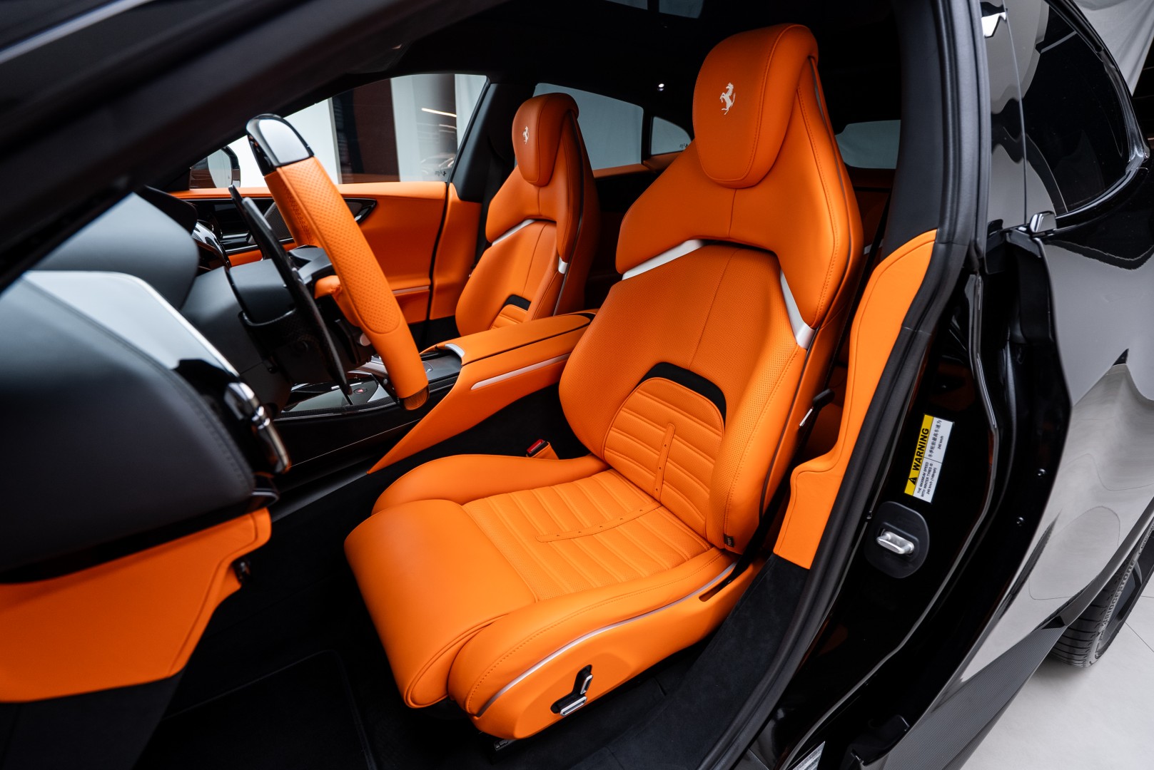 2024 FERRARI PUROSANGUE | FULL CARBON | DAYTONA BLACK | VENTILATED SEATS | SPECIAL DESIGN SEATS | HI